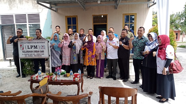 Tim Penilai LPM Berprestasi Provinsi Riau Turun ke Umban Sari
